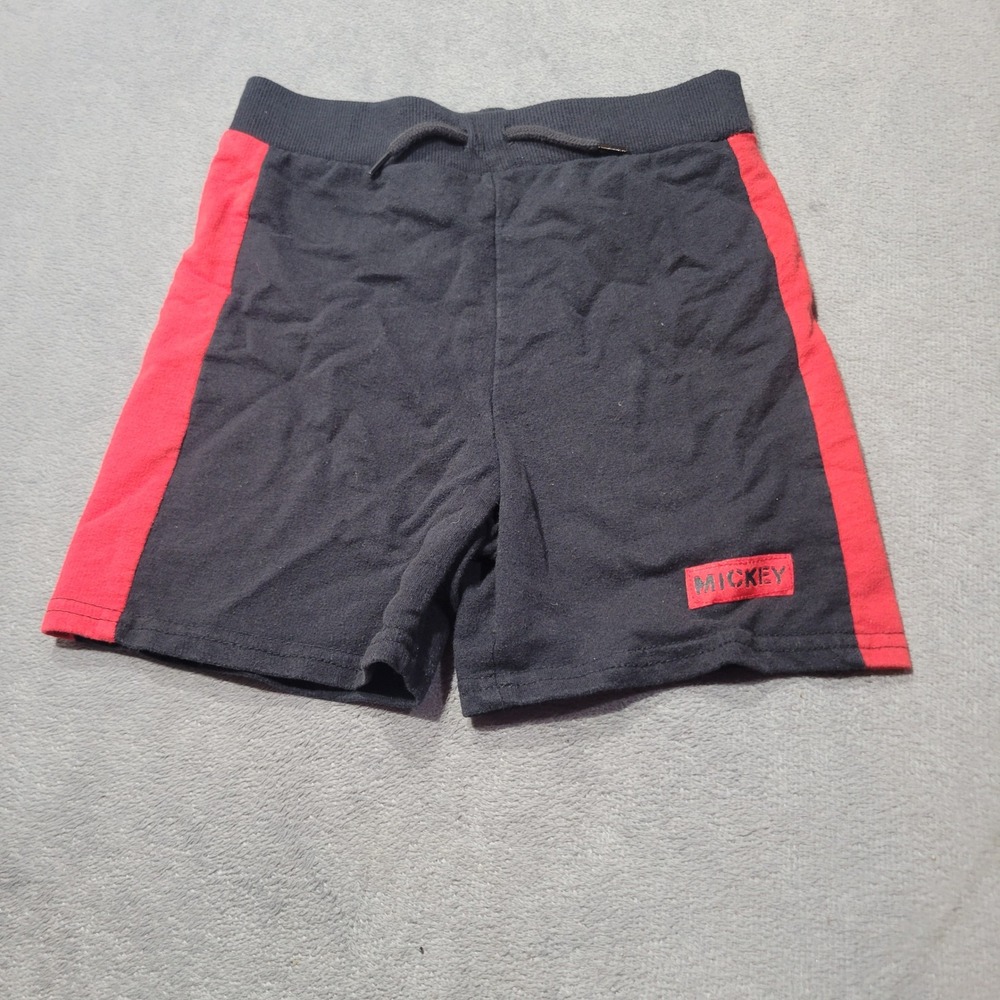 Disney Shorts Toddler Boys 5T Black Red Mickey Mouse Fleece SP2243385MMY Striped